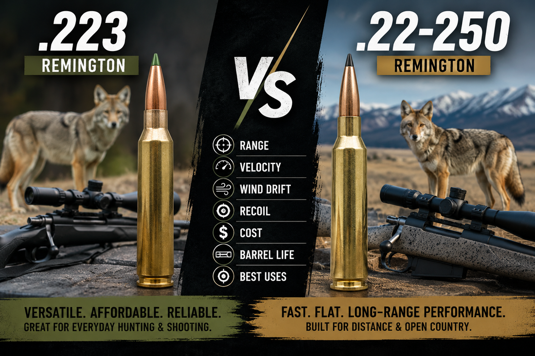 .223 vs .22-250: Key Differences Explained