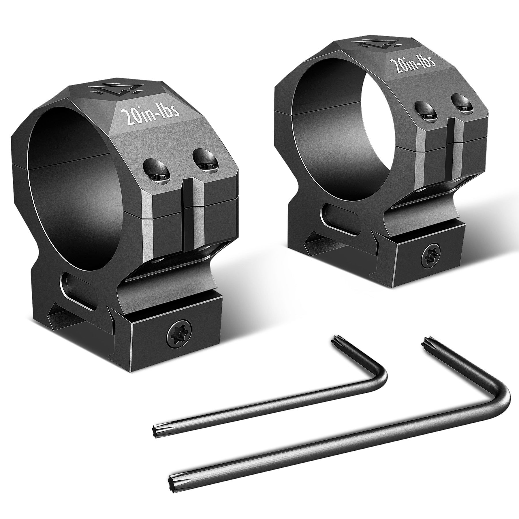 Gulltoppr 1.0 in 30-34mm Rifle Scope Rings