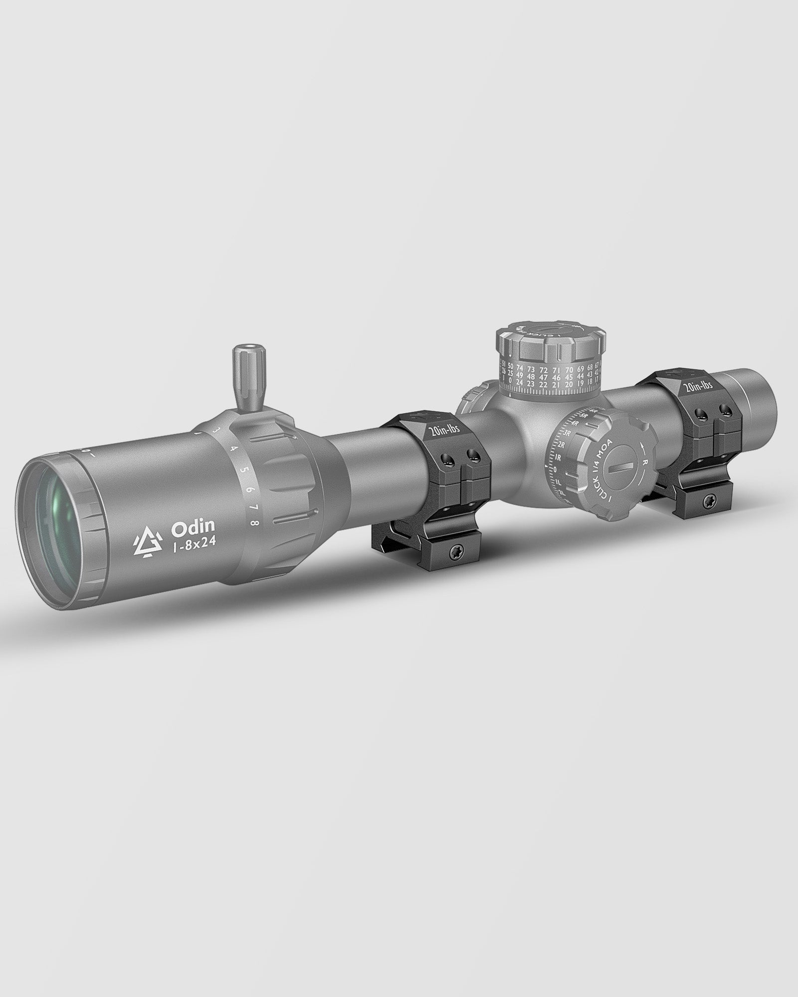 Gulltoppr 1.0 in 30-34mm Rifle Scope Rings