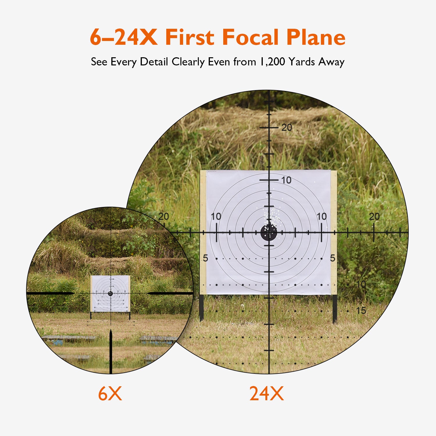 HEIMDALL 6-24x50 HPVO Rifle Scope