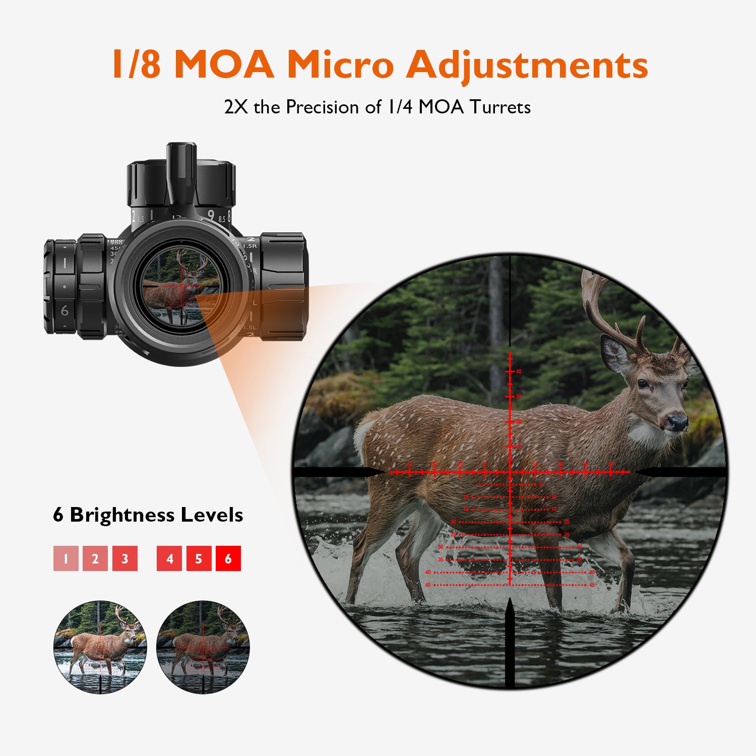 HEIMDALL 6-24x50 HPVO Rifle Scope