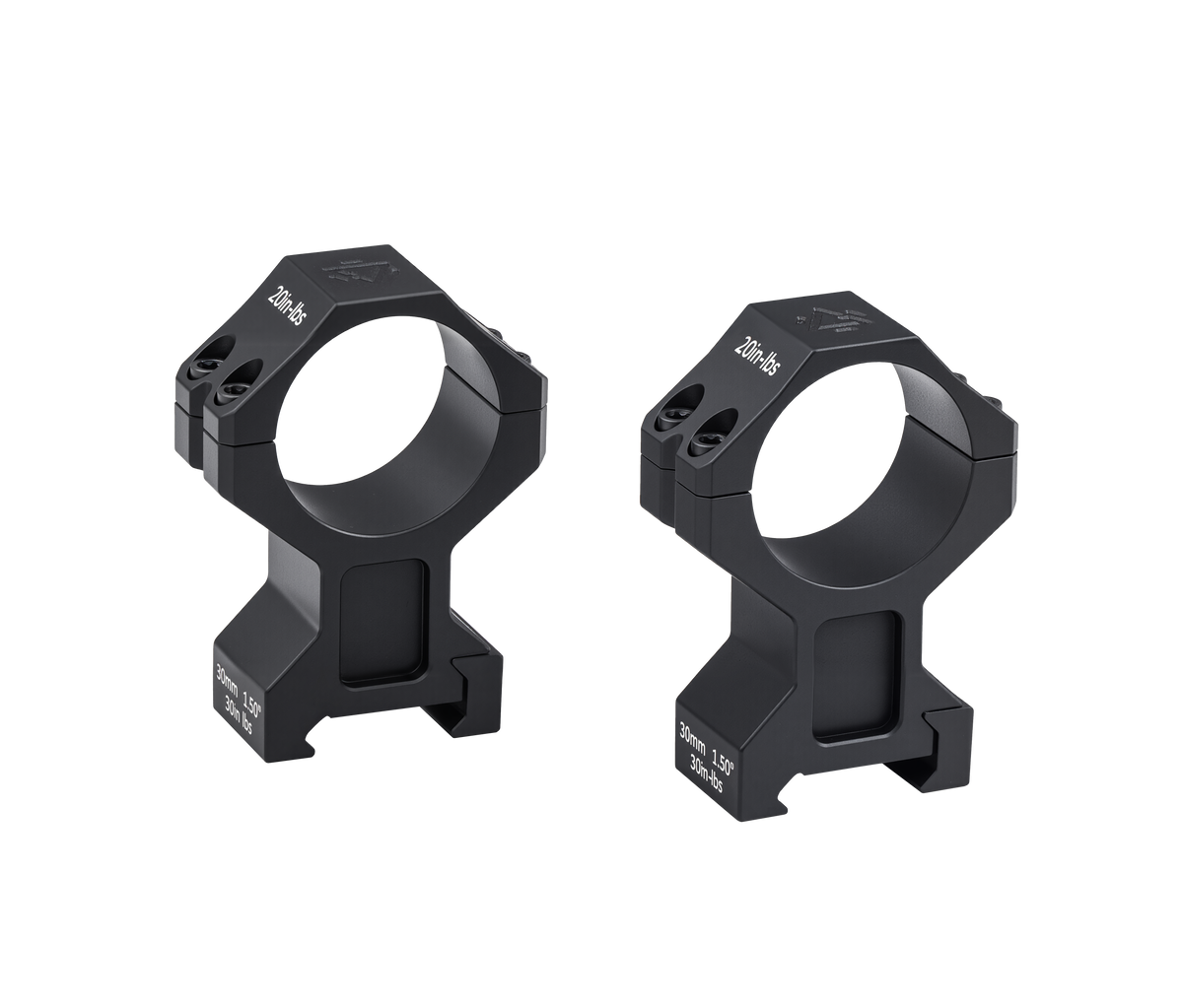 Gulltoppr 1.5 in 30mm Rifle Scope Rings